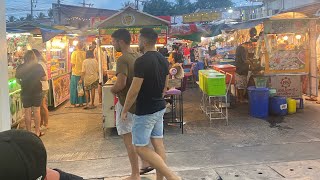 Phantip Night Market Koh Phangan [upl. by Anaiek]