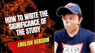 How to Write the Significance of the Study [upl. by Dorise]