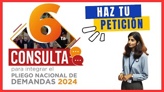 SNTE inicia la 6ta consulta para integrar su Pliego Nacional de Demandas 2024 [upl. by Nessaj]