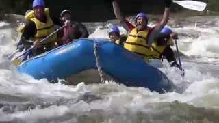 White Water Rafting on the Penobscot [upl. by Pitzer]