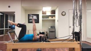 Reformer Pilates esercizi livello 12 lezione completa italiano [upl. by Hagi]