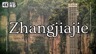 Zhangjiajie National Forest Park  Chinas Floating Mountains 4K Film with Inspiring Music [upl. by Valsimot]