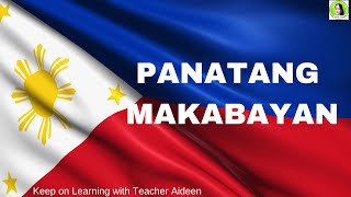 2023 PANATANG MAKABAYAN Based from DepEd Order 004 S2023 Keep on Learning with Teacher Aideen [upl. by Tnert]