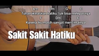 Chord Gitar Sakit Sakit Hatiku  Via Vallen  Tuhan ikhlaskan hatiku  viral tiktok [upl. by Marston]