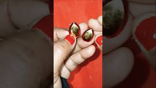 Earrings making with fancy button very easy making diy craft art craftrsm [upl. by Enniroc]