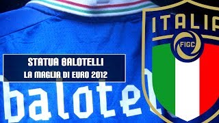 Statua Balotelli a Euro 2012  120 anni FIGC [upl. by Ahsya]