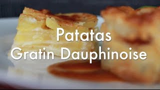 Gratén de Patatas Gratin Dauphinois  Dauphinoise Potatoes  Recetas de Cocina ✅ [upl. by Kavita768]