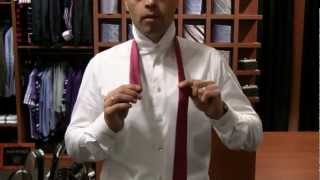 Hoe Strik Je Een Stropdas Dubbele Windsor stropdas knoop  How To Tie A Tie Full Windsor Tie Knot [upl. by Goldina]