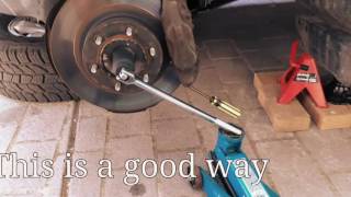 DIY my 2006 Toyota Prado 120 series front inner CV Boot Replacement [upl. by Gresham36]