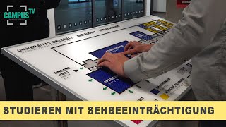 Studieren mit Sehbeeinträchtigung  Campus TV Uni Bielefeld [upl. by Garner]