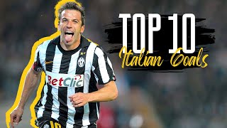 From Vialli to Del Piero Juventus Legendary Italian Goals  Top 10 Countdown [upl. by Amsirac]