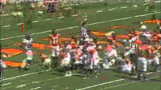 Campbell Football vs Apprentice Highlights 91011wmv [upl. by Borlase]