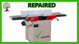 Repaired Hammer A3 41 Planer Thicknesser [upl. by Eelirem491]