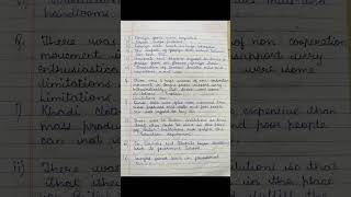 Notes of nationalism in India class 10 history nationalisminindia notes class10 boards short [upl. by Briano]