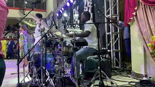 WAYE ME YIE  Piesie Esther Live Performance at Ernest OPOKU 20th Anniversary  Kofi Emm on drums [upl. by Glaser]