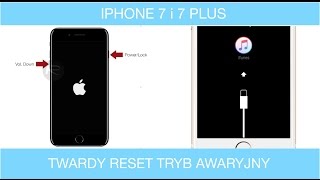 iPhone 7 Twardy reset  Tryb awaryjny tryb DFU ciekawostka1 Jak zresetowac iphone 7 gdy sie zwiesi [upl. by Nimesay]