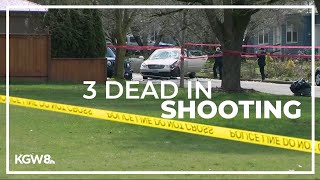 3 dead in North Portland shooting [upl. by Oicnerolf]