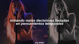 bea miller  making bad decisions traducida al español [upl. by Eelirrem]