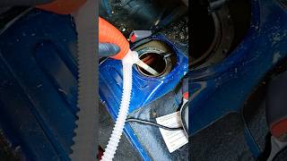 How to siphon gas from your car gas tank by the pump [upl. by Marta]