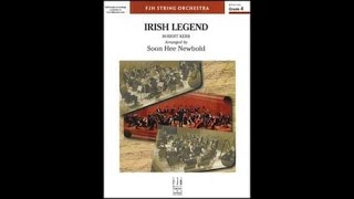 Irish Legend by Robert Kerr Arranged by Soon Hee Newbold  Orchestra Score amp Sound [upl. by Eitisahc]