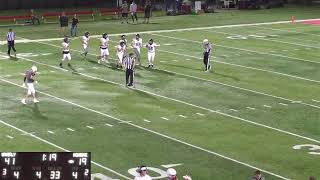 Waverly Varsity Football vs Honeoye FallsLima [upl. by Rother]