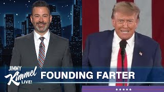 Jimmy Kimmel Made it Into the Trump Trial Donald quotCant Even Testifyquot amp Crazy Abortion Law Repealed [upl. by Ecitsuj]