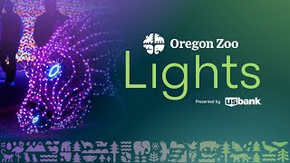 Experience Zoo Lights at the Oregon Zoo [upl. by Radford]