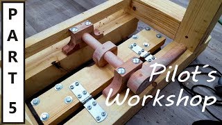 How to build the Ultimate Workbench  part 5  Wheels for the workbench [upl. by Barnaby]