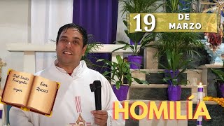 EVANGELIO DE HOY martes 19 de marzo del 2024  Padre Arturo Cornejo [upl. by Eanahc604]