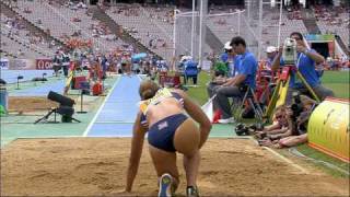 Jessica Ennis Long Jump Heptathlon [upl. by Evyn228]