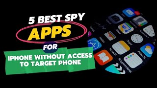 5 Best Spy App for iPhone Parental Control [upl. by Llerihs]