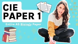 ENTIRE AS  CIE Alevel Biology Topics 111  All the theory from the specification in one video [upl. by Amelita88]