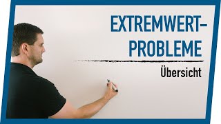 Extremwertprobleme Übersicht  Mathe by Daniel Jung [upl. by Nihhi]