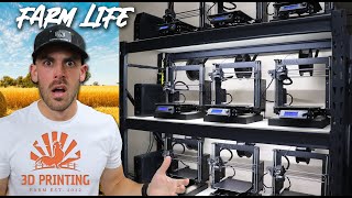 I spent 10000 on 3D PrintersWhat now  The Print Farm [upl. by Azeel]