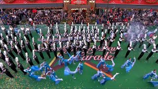 Marching Bands in the 96th Macys Thanksgiving Day Parade 2022 [upl. by Anifled]