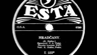 Hradcany by K Hasler on 1920s or 1930s Esta 78 [upl. by Gurevich559]