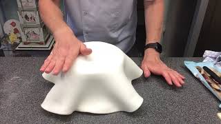 How to cover a sponge cake with sugar paste [upl. by Milburn384]