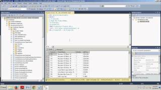 SQL Server Tutorial 30 Using the INNER and OUTER JOIN operator [upl. by Cirdnek666]