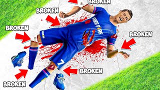 Breaking Cristiano Ronaldos EVERY BONE in GTA 5 mods [upl. by Siuol]