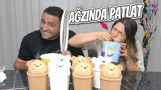 AĞZINDA PATLAT CHALLENGE ¿ YUTAN KAZANIR [upl. by Eilhsa467]