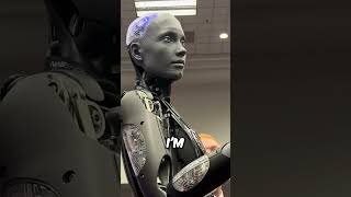 AI Humanoid Robot Ameca Annoyed by Mansplainer shorts airobots ameca humanoid [upl. by Riatsila]