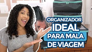 COMO ESCOLHER OS MELHORES ORGANIZADORES DE MALA PARA VIAGEM [upl. by Ahsenev]