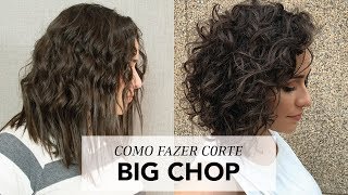 Como Fazer o Corte Big Chop [upl. by O'Brien273]