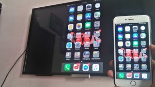 Screen Mirroring iPhone NonApple TV  Step by Step  2017 [upl. by Aitnic]