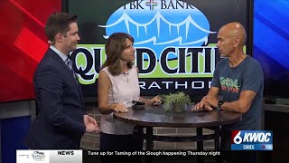 TBK Quad Cities Marathon Race Director Joe Moreno joins QCT [upl. by Lehplar]