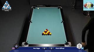 Irvine 8 Ball Club Singles Championship Final  Geo Edgar v Chris Giffney [upl. by Bethezel566]