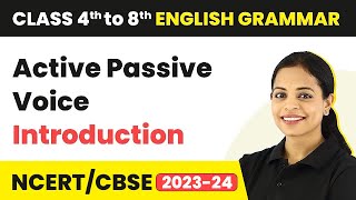 Active Passive Voice  Introduction  Class 4 to 8 English Grammar [upl. by Shep10]