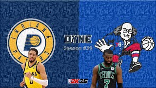 DYNE Season 39 Philadelphia 76ers  Indiana Pacers [upl. by Cita91]