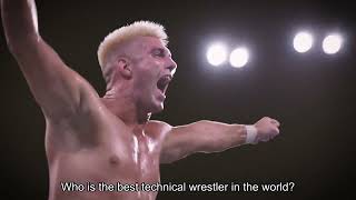 Bryan Danielson vs Zack Sabre Jr Live in English on NJPW World [upl. by Shulamith]