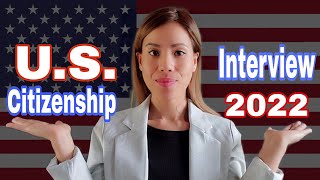 My US Citizenship Interview Experience 2022 [upl. by Aileek922]